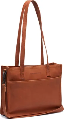 Image de The Chesterfield Brand sac à épaule Estella Shopper Cognac marron clair