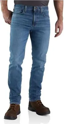 Produktbild von Carhartt Rugged Flex Straight Tapered Jeans Farben: Himmelblau, Grösse: 36, Länge: L34