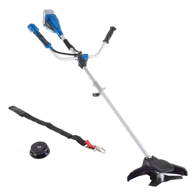 Produktbild von Scheppach Akku Freischneider Rasentrimmer BC-BCH330 - 20V | 330mm Schnittbreite Rasentrimmer | 255mm Schnittbreite Motorsense | Trageriemen & Spule