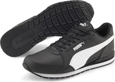 Produktbild von Puma ST Runner v3 L Black White Größe EU 42,5 Normal