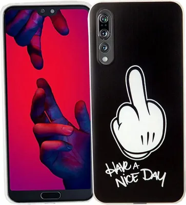 Zdjęcie produktu dla Huawei P20 Pro pokrowiec na telefon komórkowy etui ochronne bumper Miłego dnia