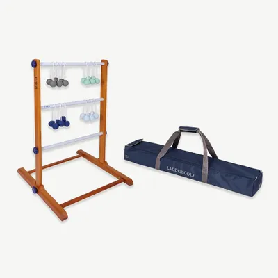 Image de Kit de jeu de lancer de balles sur échelle, avec sac de transport