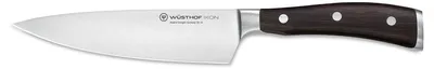 Kochmesser 16 cm, geschmiedet, Edelstahl, Holzgriff