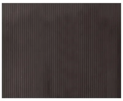 Image de vidaXL Tapis Rectangulaire Marron Foncé 80x100 cm Bambou