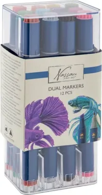 Obrázok produktu pre Nassau Duálne značky 12 paličiek