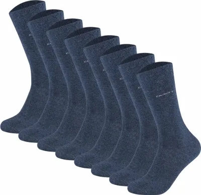 Produktbild von Camano Uni Socken - Soft Socks, einfarbig, 8er Pack Blau 43-46