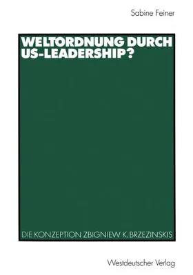 Obrázok produktu pre Weltordnung durch US-Leadership?