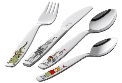 Obrázek produktu pro ZWILLING Dětský příbor Chevalier Eckbert Nerezová ocel 4 kusy