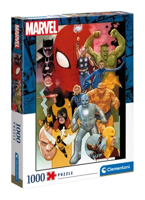 Produktbild von Clementoni Marvel 80, 1000 Stück(e), Fernsehen/Filme, 10 Jahr(e)