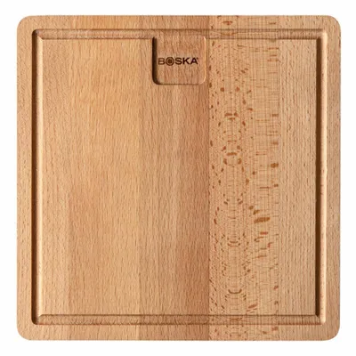 Immagine prodotto di Boska Servierbrett Amigo S, Dining Board, Buchenholz, Braun, 23 x 23 cm, 320061