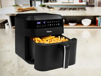 Produktbild von Tristar Digital Airfryer XXL FR-6999, Leistung 1700 W, Fassungsvermögen 6 l, Schwarz