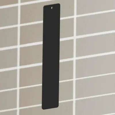 Produktbild von REIKA Montageplatte Ovaro für Magnetaccessoires 250 x 50 mm schwarz matt