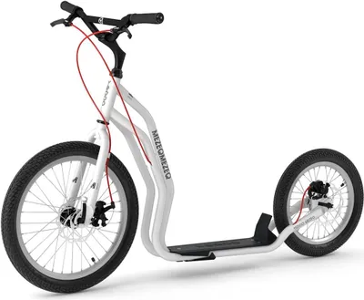 Produktbild von Tretroller Yedoo Mezeq RunRun 20/16 Dogscooter Scooter Roller Cityscooter weiß