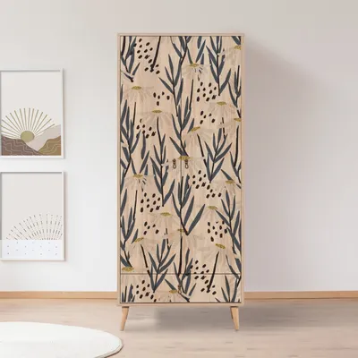 Produktbild von Skye Decor, City Gardrop Daisy, Kleiderstangen, Mehrfarbig, 80 x 190 x 45 cm
