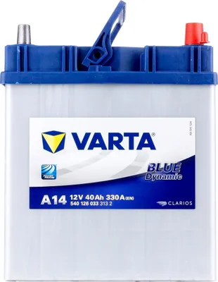 Produktbild von Varta Blue Dynamic 540 126 033, 40 Ah, 12 V, 330 A, Auto, Links platziert, B00