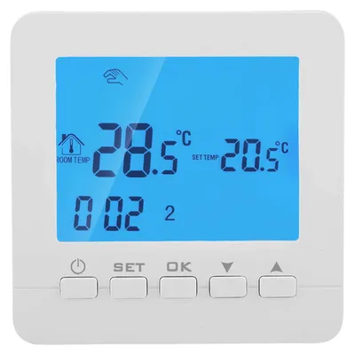 Productafbeelding van Digitale wandthermostaat, programmeerbaar met LCD-display