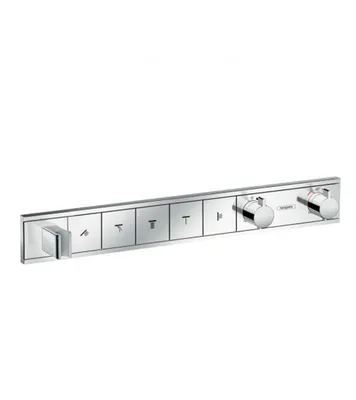 Produktbild von hansgrohe RainSelect Fertigset Unterputzmodell für 5 Verbraucher, 15358000