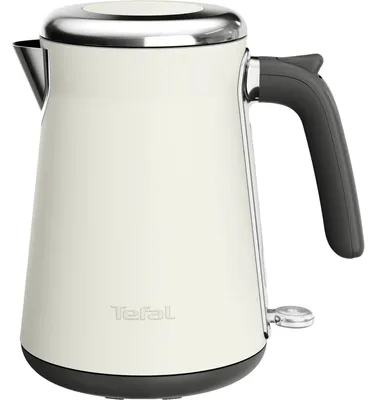 Obrázek produktu pro Tefal Collection KI666AE0, 1,7 l, 2400 W, Slonovinová, Nerezová ocel, Indikátor úrovně vody, Bezkabelový