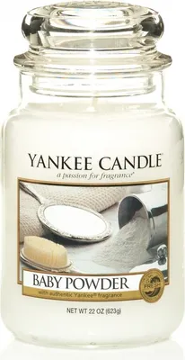 Produktbild von Yankee Candle Duftwachsglas groß Baby Powder 1122150E
