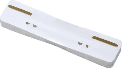 Produktbild von Soennecken Heftstreifen 3169 kurz Kunststoffdeckl. ws 25 St./Pack.