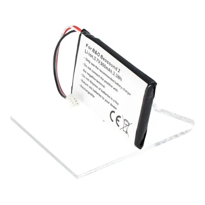 Zdjęcie produktu dla Bateria odpowiednia dla Bang & Olufsen Beosound 2, Li-Ion, 3,7V, 900mAh, 3,3Wh