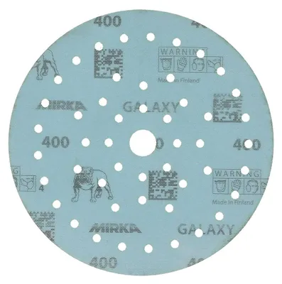 MIRKA GALAXY 150mm Grip Multifit 400, 50/Pack