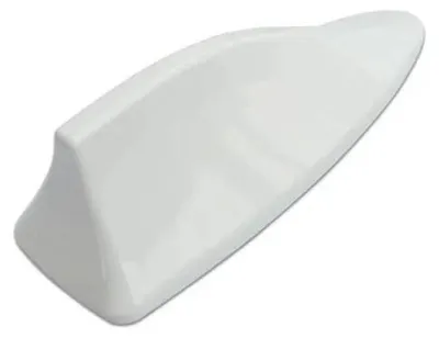 Immagine prodotto di Antenna per segnali auto, design a pinna di squalo, compatibilità universale, BIANCA