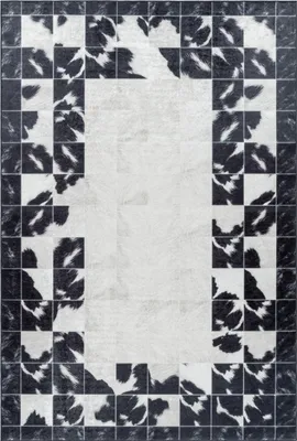 Produktbild von Teppium Waschbarer Teppich Wohnzimmer Kurzflor Moderner Stil Rutschfester Teppich Schlafzimmer Pflegeleicht, Grösse: 120x170 cm