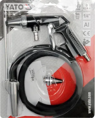 Produktbild von Yato YT-2375, Zubehörsatz für Luftkompressor, Yato, Männlich, 1 Stück(e), 1 m