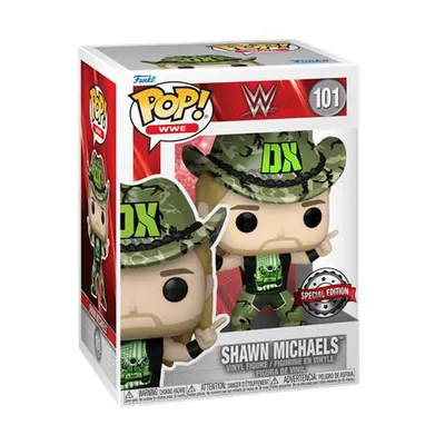 Immagine prodotto di FUNKO POP! - Sport - WWE Wrestling Shawn Michaels #101 Edizione speciale con protezione