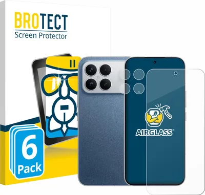 Produktbild von 6x BROTECT Schutzglas für Xiaomi Poco F8 Ultra (Display+Kamera) Schutzfolie Panzer Folie Glas Display Schutz klar