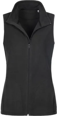Produktbild von Stedman Damen Active Fleece-Weste AB298 (L) (Schwarz)