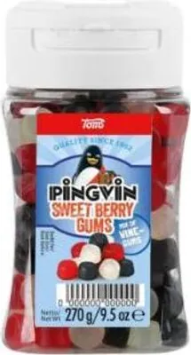 Produktbild von Toms Pingvin Sweet Berry Gums 270g