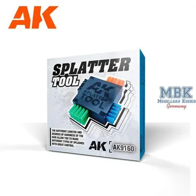 Produktbild von AK Interactive S.L. AK-9160 Splatter Tool