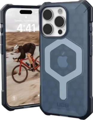 Produktbild von Urban Armor Gear Essential Armor, Cover, Apple, iPhone 16 Pro, 16 cm (6.3"), Blau