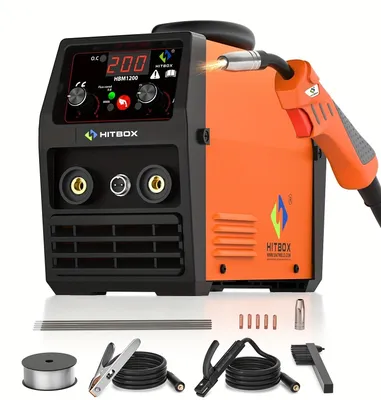 Imagen del producto de Lasmachine – 3 en 1: MIG, ARC y TIG – 145A. Potencia: soldadura sin gas con accesorios