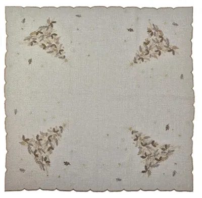 Obrázek produktu pro Vánoční ubrus stromečky hnědá  30x45cm