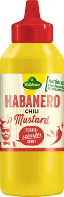 Produktbild von Kühne Senf Habanero Chili Mustard