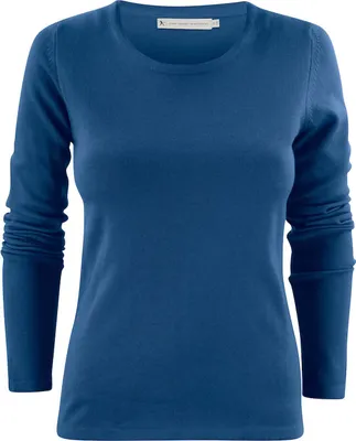 Produktbild von Pullover Harvest Portland Lady Rundhalsausschnitt mit Rippenbündchen an Ärmeln und Saum