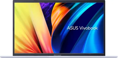 Produktbild von Asus Vivobook M1702QA-AU014W Laptop, Silber, 17.3 Zoll Full-HD, AMD, 8GB RAM, 512GB SSD, HD Webcam mit Kameraabdeckung, Klappgehäuse, Windows 11 Home, TPM, 399.3x254.3x21.0mm