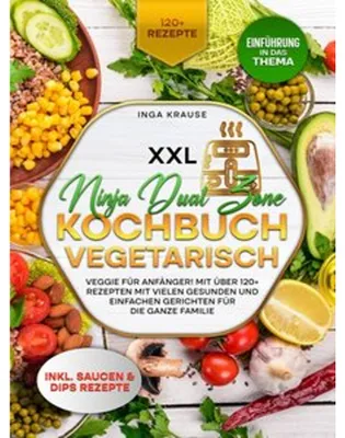 Immagine prodotto di XXL Ninja Dual Zone Kochbuch Vegetarisch.
