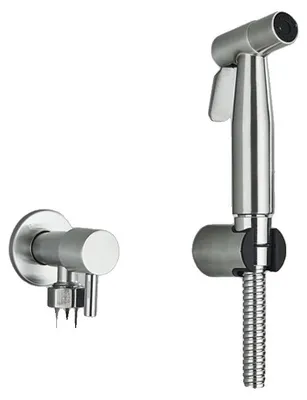 Produktbild von Bidetarmatur, Edelstahl, Keramikkartusche, Bürstetes Nickel A
