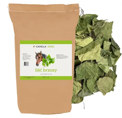 Zdjęcie produktu dla Cavella Liść brzozy dla koni, suszony - 2 kg