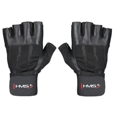 Obrázok produktu pre Fitness rukavice HMS RST04 black S