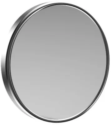Produktbild von emco pure Klebespiegel, Durchmesser 203 mm, Vergrößerung dreifach, chrom, 109400128
