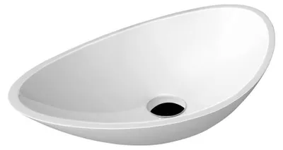 Immagine prodotto di Sapho Rosseta - Lavabo da appoggio, 564x323 mm, senza sfioratore, bianco RS564