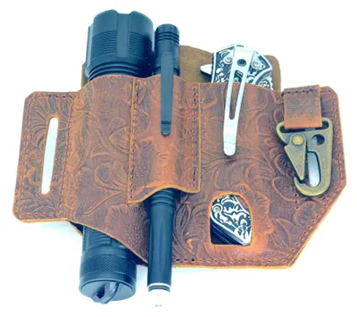 Immagine prodotto di Custodia multifunzione per utensili in pelle - Porta cintura da uomo