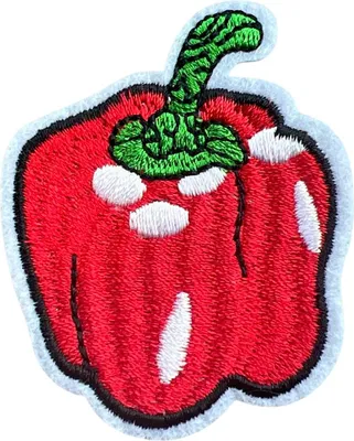 Produktbild von Paprika-Emblem zum Aufbügeln