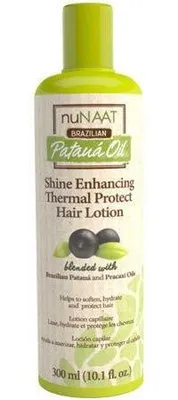 Obrázok produktu pre Nu Naat Brazilan Pataua Oil Shine Enhancing Thermal Protect Hair Lotion300ml