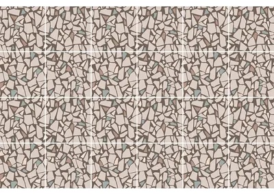 Produktbild von Selbstklebende Wandfliesenaufkleber für Küche und Bad – 24 Terrazzo-Fliesenaufkleber ORGOSOLO – 24 Aufkleber 10 x 10 cm